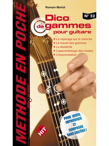Dico de gammes pour guitare Visuell